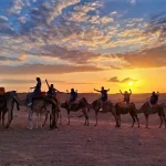 Balade à Chameau au Coucher du Soleil et Expérience dans le Désert Marocain à Agafay 1 Camel Ride In Agafay