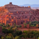 Ancient fortified ksar of Aït Benhaddou in Morocco showcases stunning earthen clay architecture and UNESCO heritage beauty with moroccotripway.